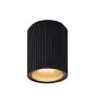 Nordlux Kyklop Kattovalo Aluminium ja Lasi Musta | 86mm - IP54 - Sopii GU10
