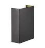 Nordlux Fold 10 Seinävalaisin Aluminium Musta - 8W 400lm - 830 Lämmin Valkoinen | IP54