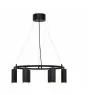 Nordlux Vico Riippuvalaisin Aluminium ja Metalli- Musta | 534mm - Sopii 6x GU10