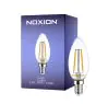 Noxion Lucent LED E14 Kynttilä Filament Kirkas 2.5W 250lm - 827 Erittäin Lämmin Valkoinen | Korvaa 25W