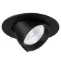 Noxion LED Kohdevalaisin Forza V2 Aluminium Musta 36W 4100lm 36D - 930-940-957 CCT | 160mm - Odetnij 145mm - Paras Värintoisto