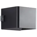Brilliant Iseo Seinävalaisin Muovi- Musta 4W 300lm - 830 Lämmin Valkoinen | IP44 - Ulkona - Liike- ja Valotunnistin - USB Ladattava