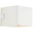Brilliant Iseo Seinävalaisin Muovi- Valkoinen 4W 300lm - 830 Lämmin Valkoinen | IP44 -   USB