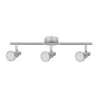 Ledvance LED Kohdevalaisin GU10 Aluminium 3x 3W - 827 Erittäin Lämmin Valkoinen 
