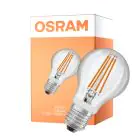 Osram Led Star Classic LED E27 Päärynä Filament Kirkas 7.3W 806lm - 827 Erittäin Lämmin Valkoinen | Liiketunnistin
