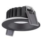Ledvance LED Kohdevalaisin Air Fix Aluminium Musta 6W 510lm 36D - 930 Lämmin Valkoinen | Odetnij 68mm - IP65 - Paras Värintoisto - Himmennettävä