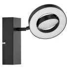 Ledvance LED Decor Kohdevalaisin Saturn Muovi- Musta 11W 215lm - 830-842-865 CCT