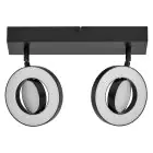 Ledvance LED Decor Kohdevalaisin Saturn Muovi- Musta 21W 440lm - 830-842-865 CCT