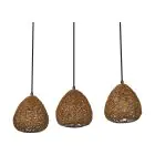 Ledvance Decor Paperi Drop Paperi/Teräs Riippuvalaisin Beige | Sopii 3X E27