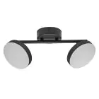 Ledvance LED Decor Kohdevalaisin Moon Teräs Musta 10W 560lm - 830 Lämmin Valkoinen