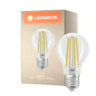 Ledvance Filament LED E27 Päärynä Kirkas 5W 1055lm - 830 Lämmin Valkoinen | Korvaa 75W
