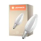 Ledvance LED Classic E14 Kynttilä Filament Matta 3.8W 806lm - 827 Erittäin Lämmin Valkoinen | Korvaa 60W