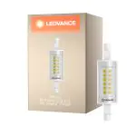 Ledvance Slim Line LED R7s 78mm Kirkas 7W 806lm - 827 Erittäin Lämmin Valkoinen | Korvaa 60W