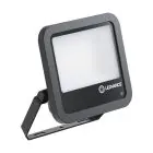 Ledvance LED Valonheitin Aluminium Musta 69W 10000lm 100D - 840 Kylmä Valkoinen | IP66 - Valotunnistin - Symmetrinen