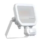 Ledvance LED Valonheitin Aluminium Valkoinen 17W 2400lm 100D - 840 Kylmä Valkoinen | IP65 - Liike- Ja Valotunnistin - Symmetrinen