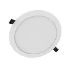 Ledvance Downlight Slim Alu Valkoinen 19W 1900lm 90D - 830 Lämmin Valkoinen | Odetnij 205mm - IP44 