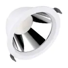 Ledvance LED Alasvalo Comfort Aluminium Valkoinen 18W 2160lm 55D - 930-940 CCT | 160mm - Odetnij 150mm - IP44 - Paras Värintoisto - UGR