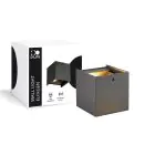 D'Lite Seinävalaisin Elingen Aluminium Musta Up & Down 4.9W 480lm - 830 Lämmin Valkoinen | IP65 - Valotunnistin