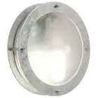 Nordlux Malte Seinävalaisin Sinkitty Teräs Harmaa | 240mm - IP54 - Sopii E27