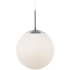 Nordlux Riippuvalaisin Cafe 30 E27 hopea - Lasi | Max. 25W