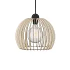 Nordlux Riippuvalaisin Chino 30 E27 Ruskea - Puu | Max. 60W