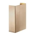 Nordlux Fold 10 Seinävalaisin Messinki Kulta Up & Down 7.5W 225lm - 830 Lämmin Valkoinen