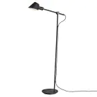 DFTP by Nordlux Stay Lattiavalaisin Aluminium Musta | Sopii E27