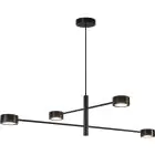 Nordlux Riippuvalaisin Clyde 20W 827 350lm 120D Musta - metalli- | Himmennettävä - Erittäin Lämmin Valkoinen