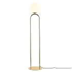 DFTP by Nordlux Shapes Lattiavalaisin Lasi ja Metalli- Messinki | Sopii E27