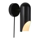 DFTP by Nordlux Rochelle Seinävalaisin Metalli- Musta | 76mm - Sopii GU10