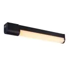 Nordlux Malaika 49 Seinävalaisin Aluminium Musta 6W 540lm - 830 Lämmin Valkoinen | IP44