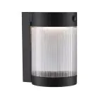 Nordlux Solar Coupar Seinävalaisin Musta 3.2W 150lm - 830 Lämmin Valkoinen