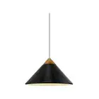 DFTP by Nordlux Kinto Riippuvalaisin Metalli- ja Puu Musta | 420mm - Sopii E27