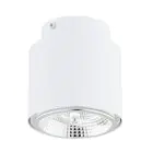 Emibig Kattovalo Nano Teräs Valkoinen | Sopii 1x GU10 (AR111) - Max 12W