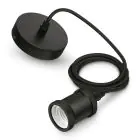 Philips Cord Vintage E27 Musta