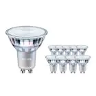Monipakkaus 10x Philips Corepro LED Kohdevalaisin GU10 PAR16 4.6W 390lm 36D - 840 Kylmä Valkoinen | Korvaa 50W