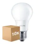 Monipakkaus 10x Philips Corepro LED Lamppu E27 Päärynä Matta 8W 806lm - 830 Lämmin Valkoinen | Korvaa 60W