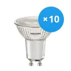 Monipakkaus 10x Noxion PerfectColor LED Kohdevalaisin GU10 PAR16 3W 230lm 60D - 927 Erittäin Lämmin Valkoinen | Paras Värintoisto - Himmennettävä - Korvaa 35W