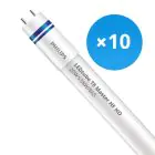 Monipakkaus 10x Philips LED Putki T8 MASTER (HF) High Output 20W 3100lm - 865 Päivänvalo Valkoinen| 150cm - Korvaa 58W