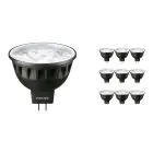 Monipakkaus 10x Philips Master LED Kohdevalaisin GU5.3 MR16 6.7W 440lm 36D - 930 Lämmin Valkoinen | Paras Värintoisto - Himmennettävä - Korvaa 35W
