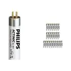 Monipakkaus 25x Philips MASTER Actinic BL T5 Short 8W - Ultravioletti | 29cm