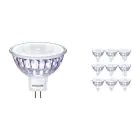 Monipakkaus 10x Philips Corepro LED Kohdevalaisin GU5.3 MR16 7W 621lm 36D - 827 Erittäin Lämmin Valkoinen | Korvaa 50W