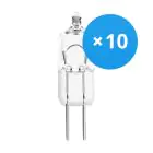 Monipakkaus 10x Osram Halogeeni G4 Capsule Halostar 20 W 