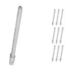 Monipakkaus 10x Osram Dulux S 11W 840 | Kylmä Valkoinen - 2-Nastaa