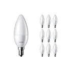 Monipakkaus 10x Philips Corepro LED Kynttilä E14 Matta 2.8W 250lm - 827 Erittäin Lämmin Valkoinen | Korvaa 25W
