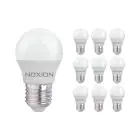 Monipakkaus 10x Noxion Lucent Lustre LED E27 Pallo Matta 2.5W 250lm - 827 Erittäin Lämmin Valkoinen | Korvaa 25W