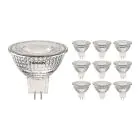 Monipakkaus 10x Noxion LED Kohdevalaisin GU5.3 MR16 4.4W 345lm 36D - 840 Kylmä Valkoinen | Himmennettävä - Korvaa 35W