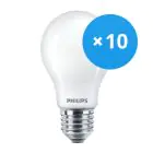 Monipakkaus 10x Philips MASTER Value LED Lamppu E27 Päärynä Matta 11.2W 1521lm - 927 Erittäin Lämmin Valkoinen | Paras Värintoisto - Himmennettävä - Korvaa 100W