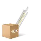 Monipakkaus 10x Osram Slim Line LED R7s 118mm 12W 1521lm - 827 Erittäin Lämmin Valkoinen | Korvaa 100W