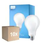 Monipakkaus 10x Philips Corepro LED Lamppu E27 Päärynä Matta 23W 3452lm - 827 Erittäin Lämmin Valkoinen | Korvaa 200W